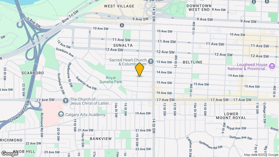 1534 15th Ave SW Map and Location Details