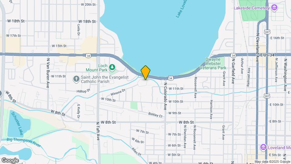 990 Winona Cir Map and Location Details