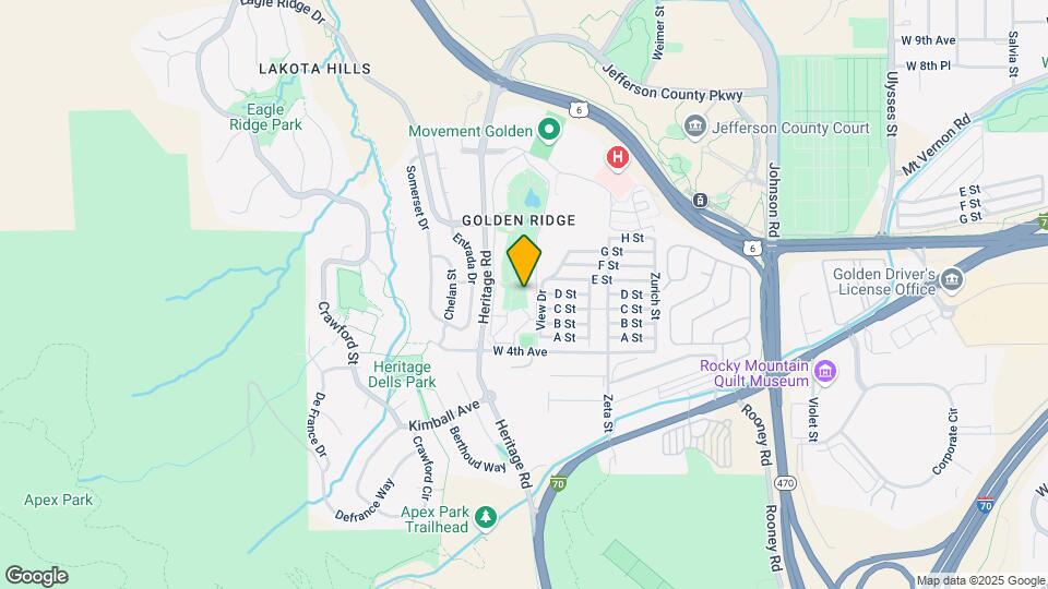 451 Golden Cir, Unit #211 Map and Location Details