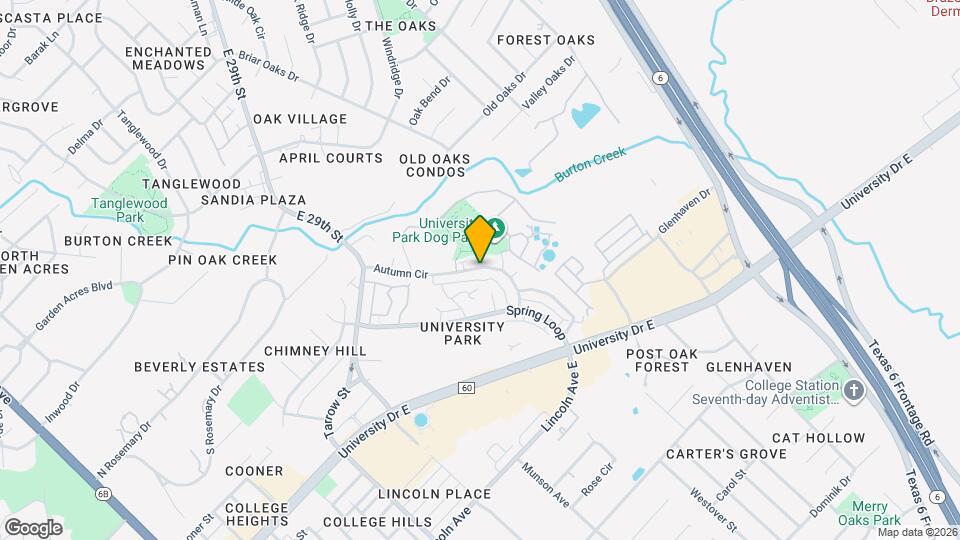 1016 Autumn Cir, Unit A Map and Location Details