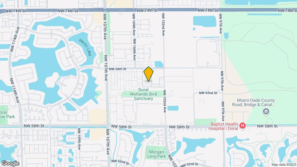 10260 NW 63rd Ter Map and Location Details