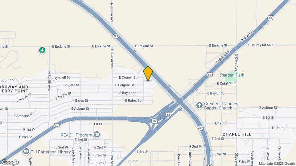 3505 E Colgate St Mapa y Detalles de la Ubicación