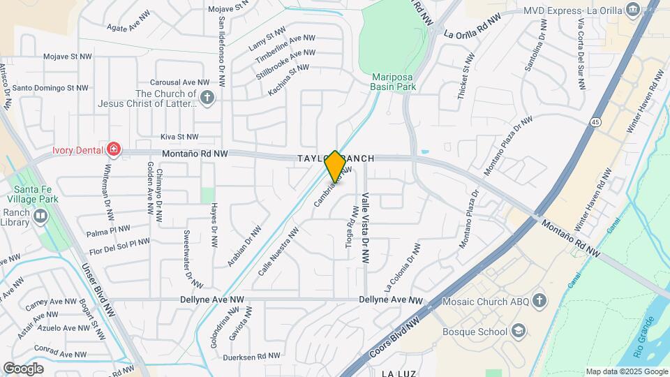 5800 Cambria Rd NW Map and Location Details