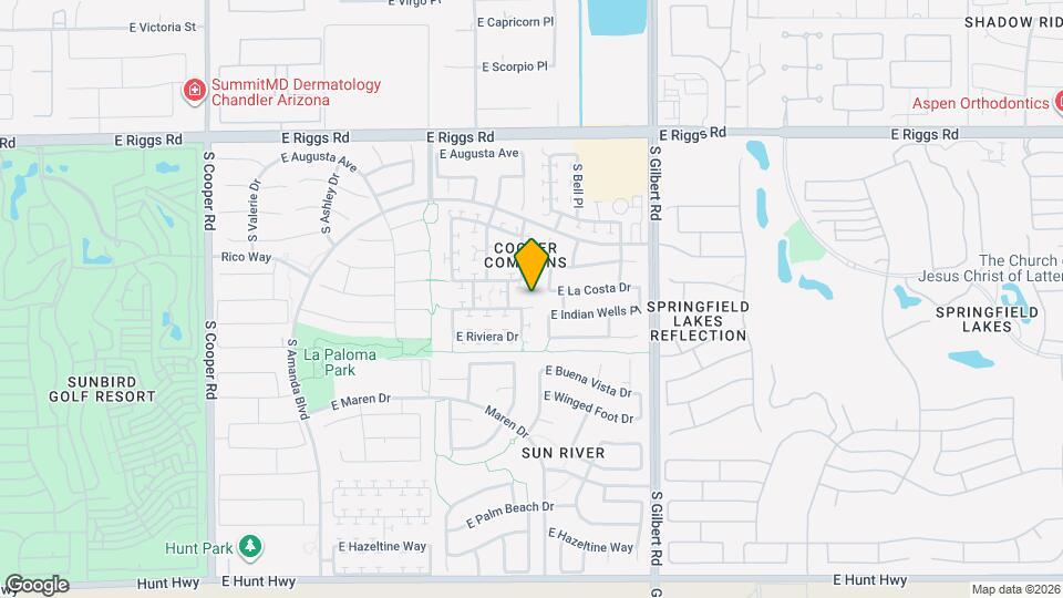 2738 E Indian Wells Pl Map and Location Details