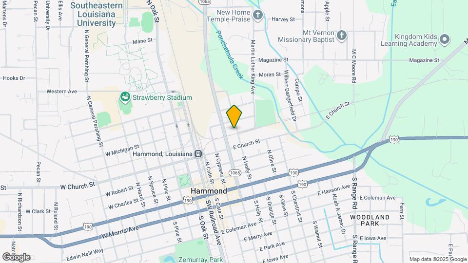 503 N Holly St, Unit A Private Room A Map and Location Details