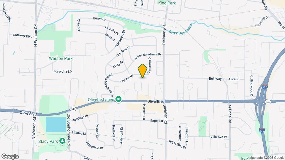 18 Friese Dr, Unit Upper Level Map and Location Details