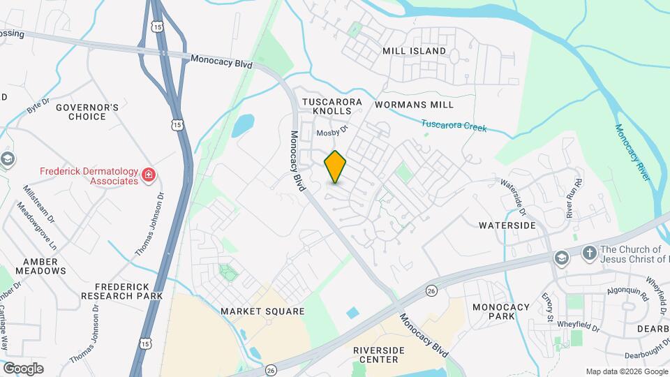 2575 Bear Den Rd Map and Location Details