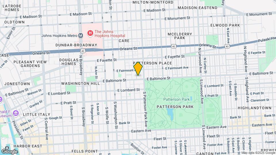 2202 E Baltimore St Map and Location Details