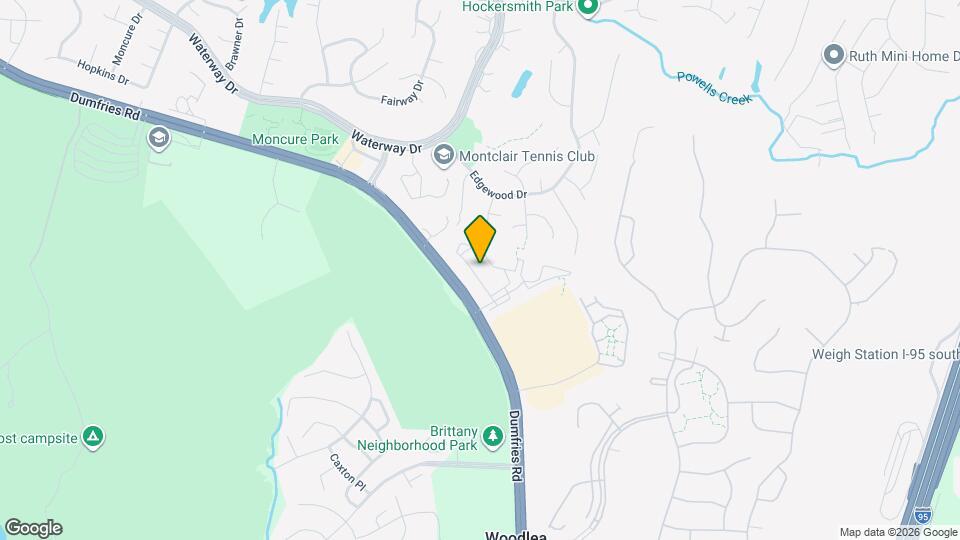 16303 Taconic Cir Map and Location Details