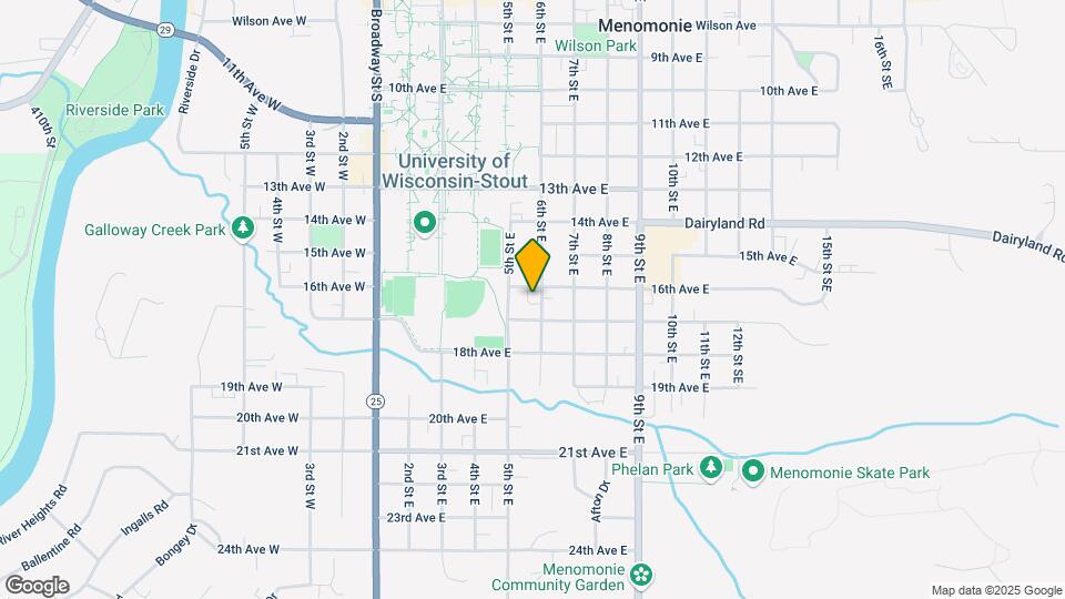 1615 6th St E Map and Location Details