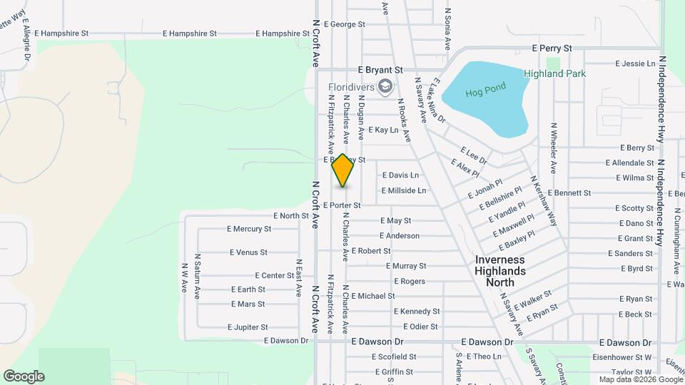 256 N Charles Ave Map and Location Details