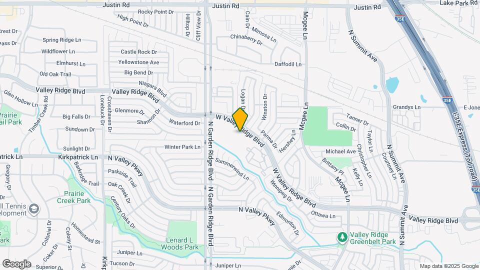 Affinity at Lewisville 55+ Map and Location Details