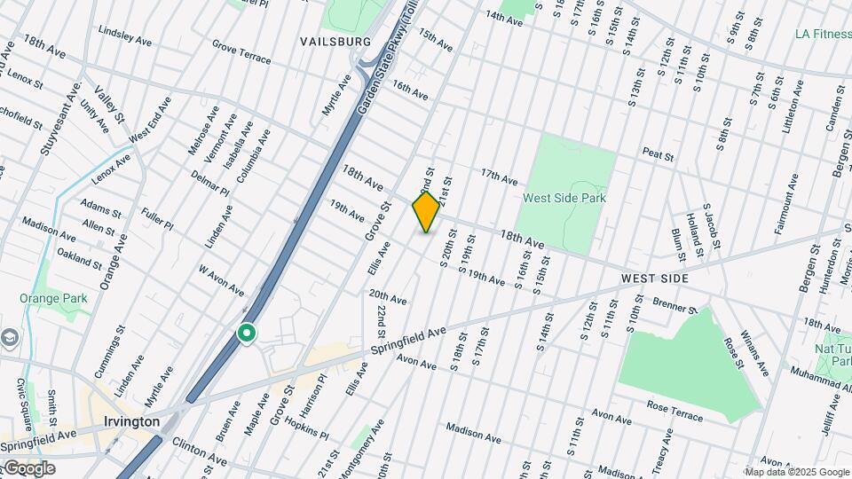 307 21st St Map and Location Details