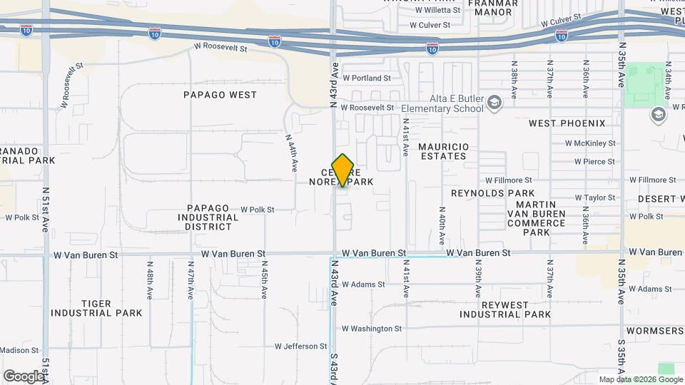 4284 W Taylor St Map and Location Details