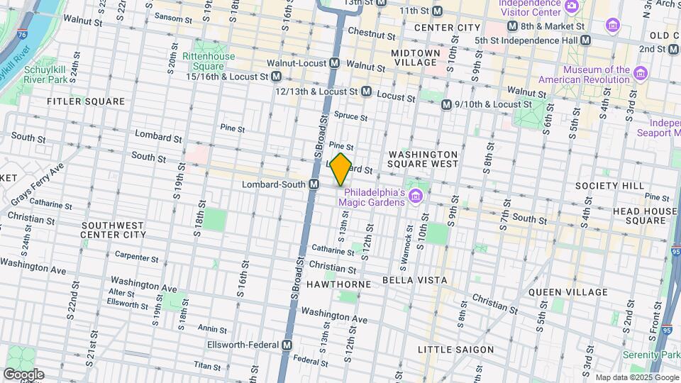 1316 South St Map and Location Details