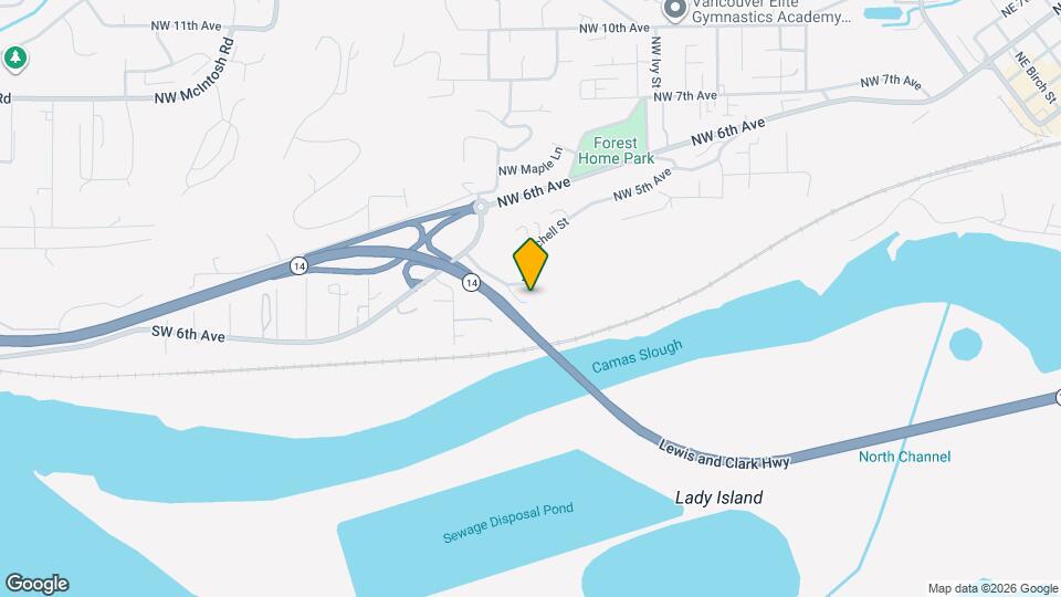 1328 NW 5th Ave Map and Location Details