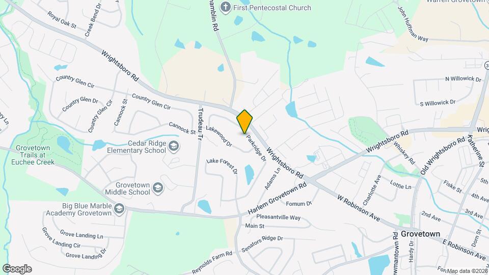 3055 Parkridge Dr Map and Location Details