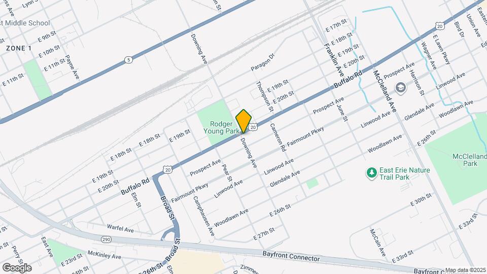 1803 Buffalo Rd Map and Location Details