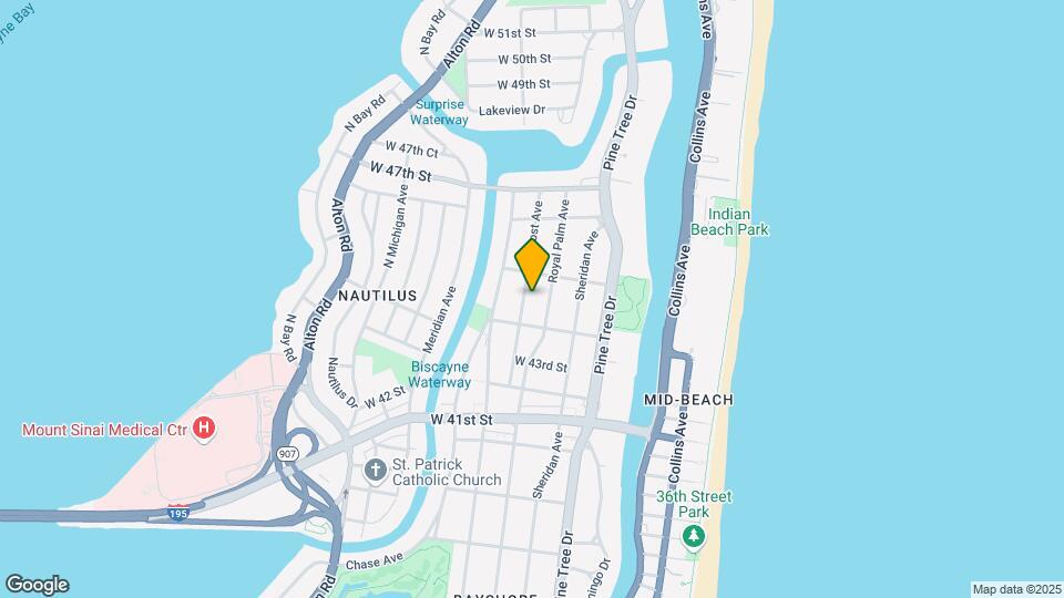 4449 Post Ave Mapa y Detalles de la Ubicación