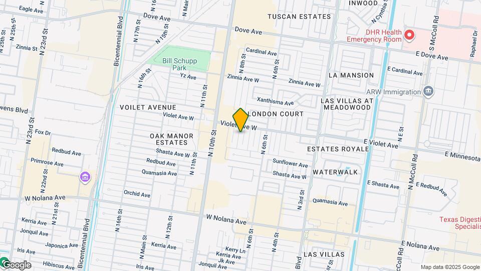 4701 N 8th St Map and Location Details