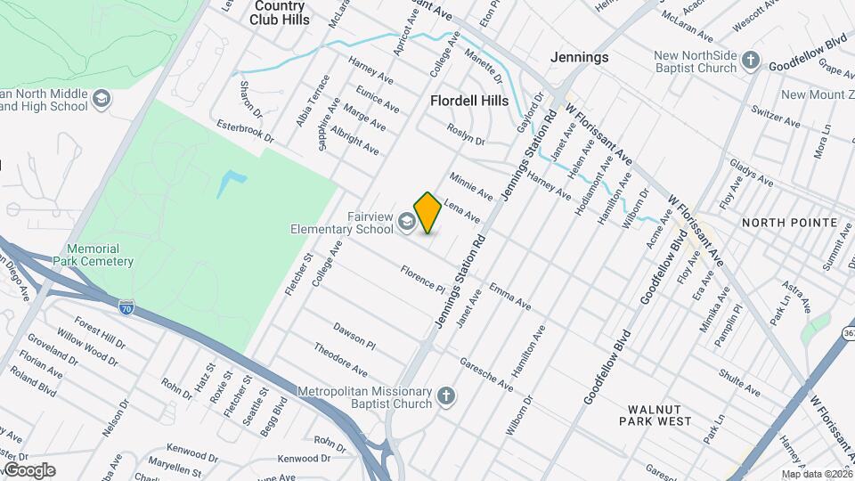 5505 Bramlage Ct Map and Location Details