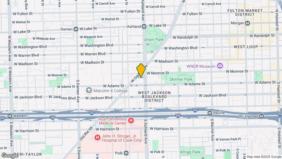 1645 W Ogden Ave Map and Location Details