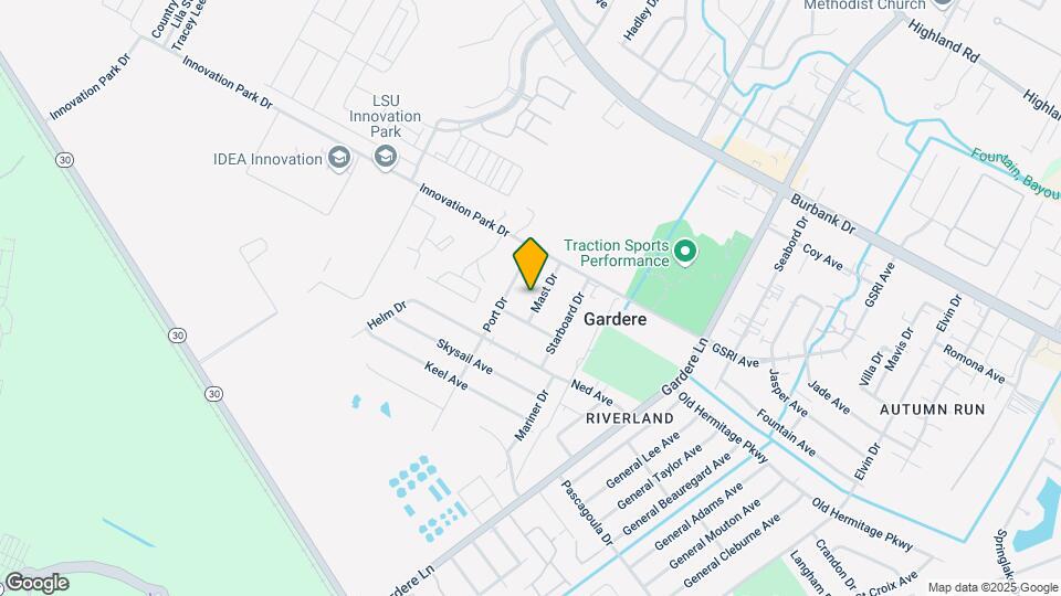 1726 Mast Dr Mapa y Detalles de la Ubicación