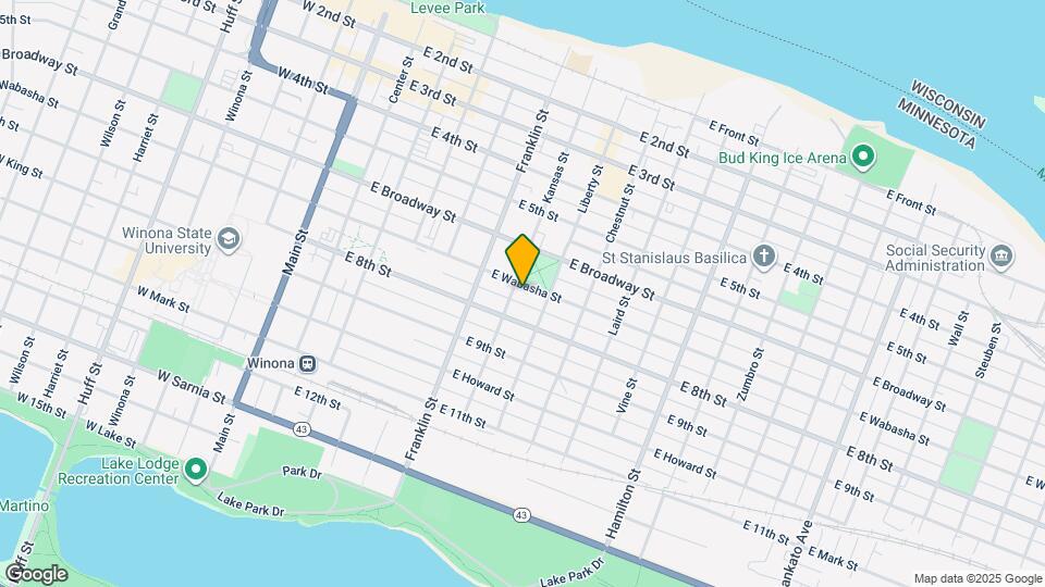 307 E Wabasha St Map and Location Details