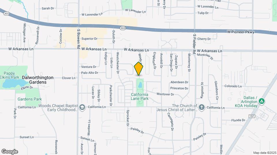 2546 Windy Pine Ln Map and Location Details