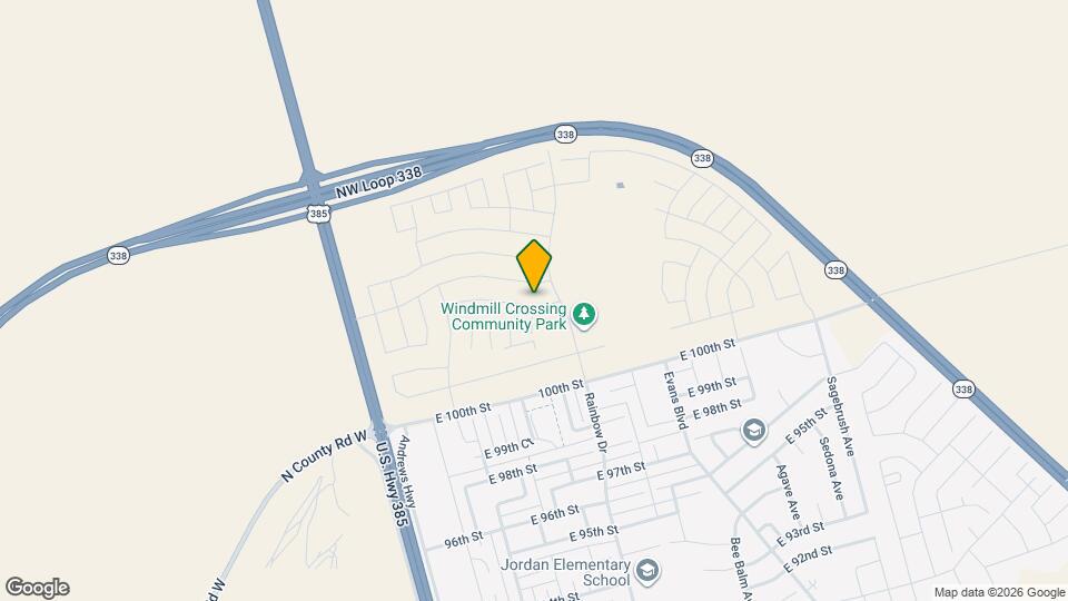 421 Graze St Map and Location Details