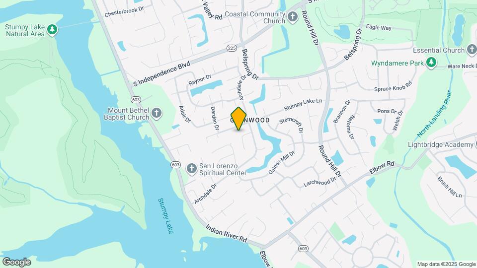 1216 Bartlett Oaks Ct Map and Location Details