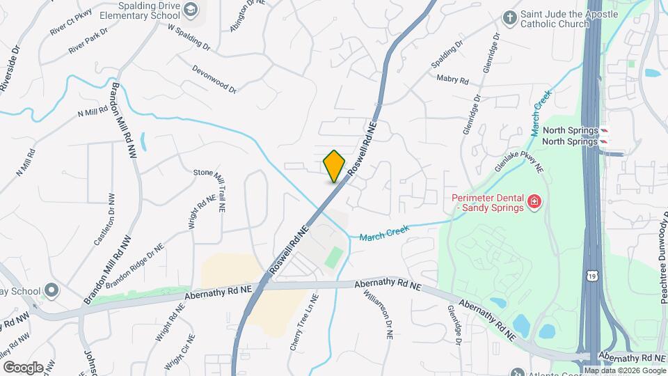 Arlington Perimeter Ctr Map and Location Details