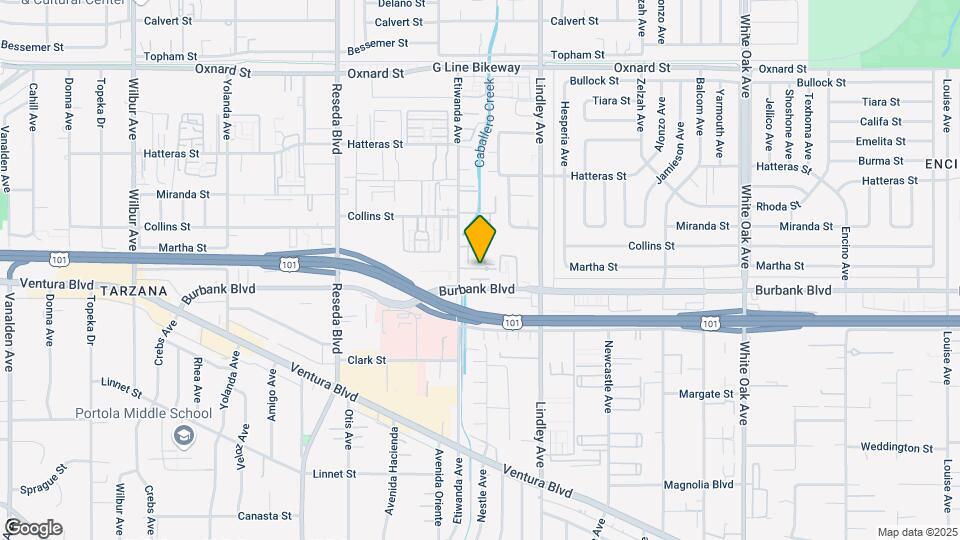 5616 Etiwanda Ave Map and Location Details