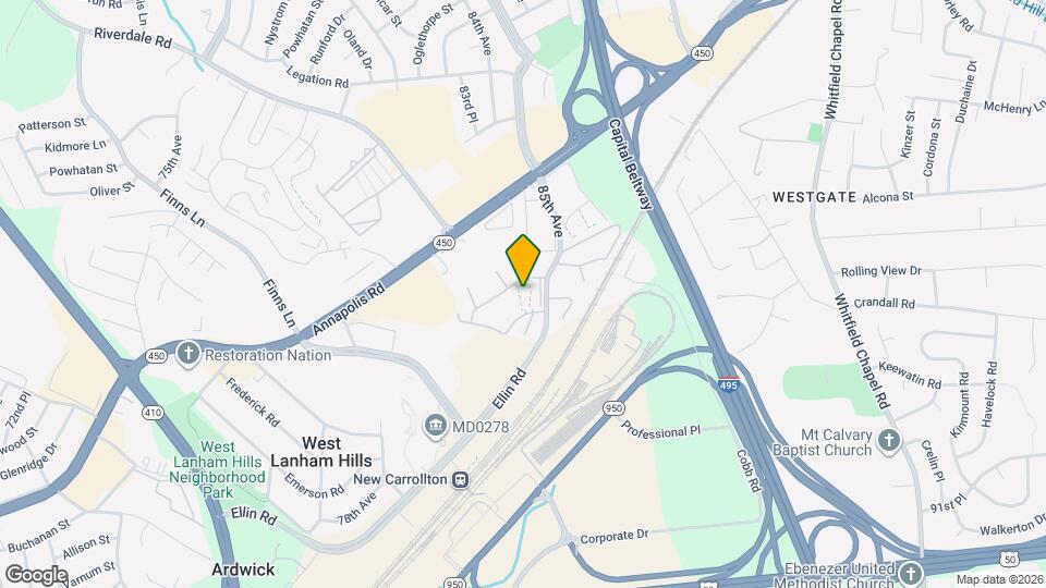 5438 85th Ave Map and Location Details