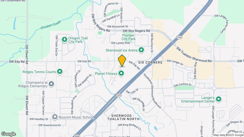 17033 SW Red Leaf Pl Map and Location Details