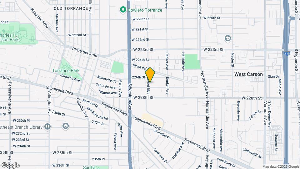 22630 Harvard Blvd Map and Location Details
