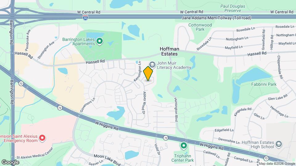 1799 Jamestown Cir Map and Location Details