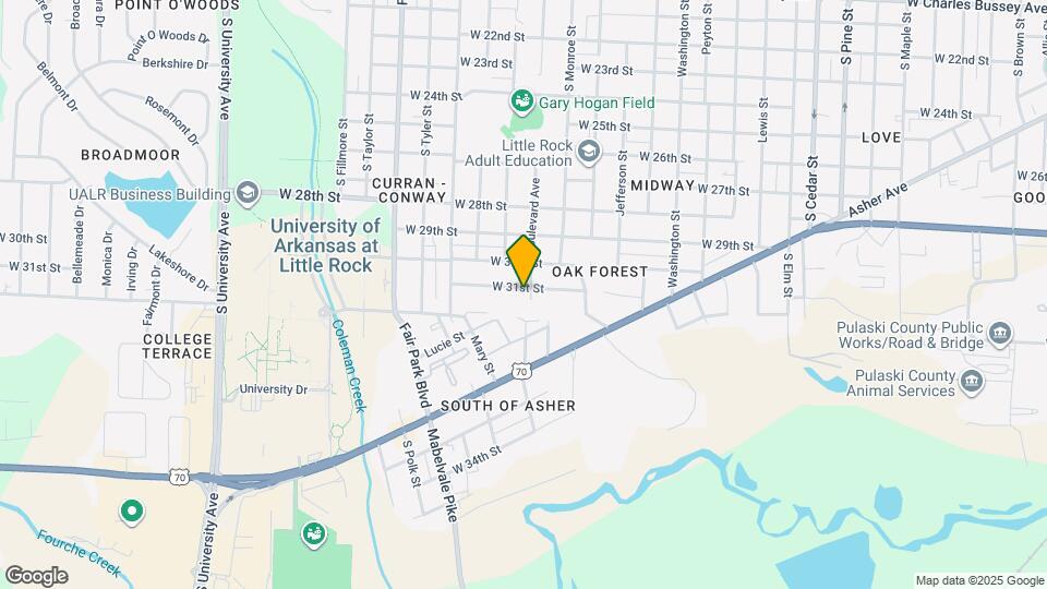 5005 W 31st St Map and Location Details