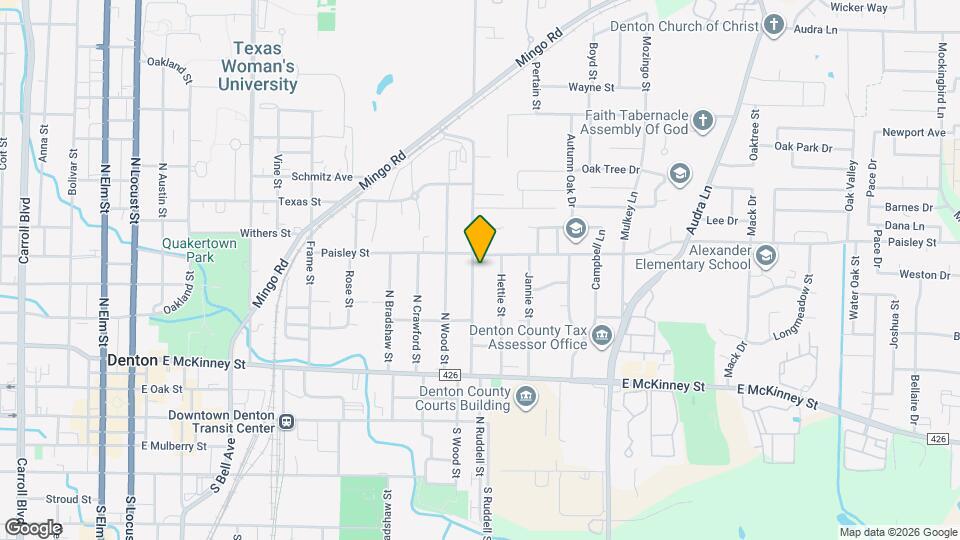 714 N Ruddell St Map and Location Details