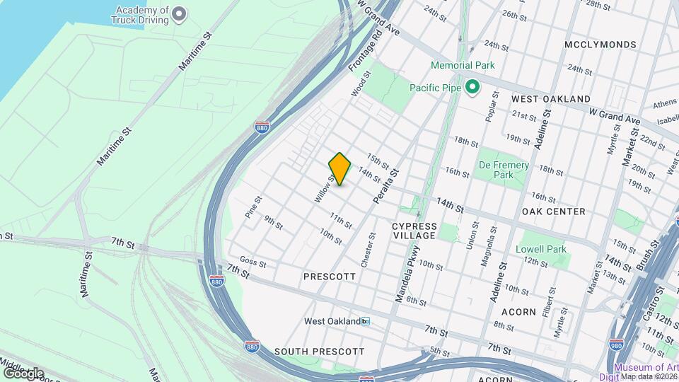1668-1670 12th St Map and Location Details