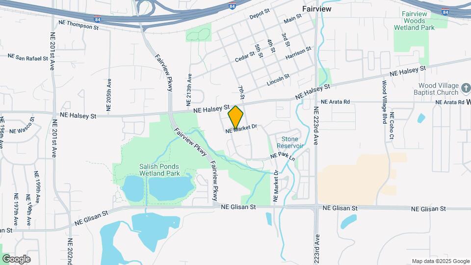1643 NE Market Dr Map and Location Details