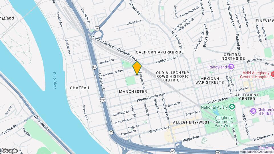 1217 Juniata St Map and Location Details