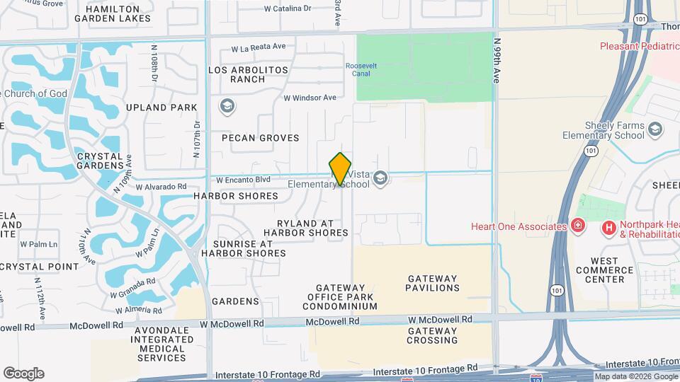 10355 W Alvarado Rd Map and Location Details