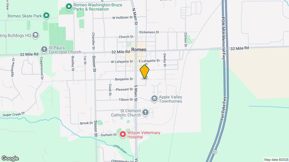 318 S Bailey St Map and Location Details