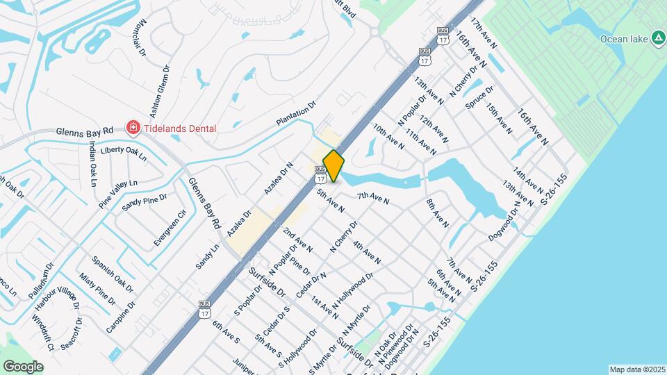 510 Lake Shore Dr Mapa y Detalles de la Ubicación