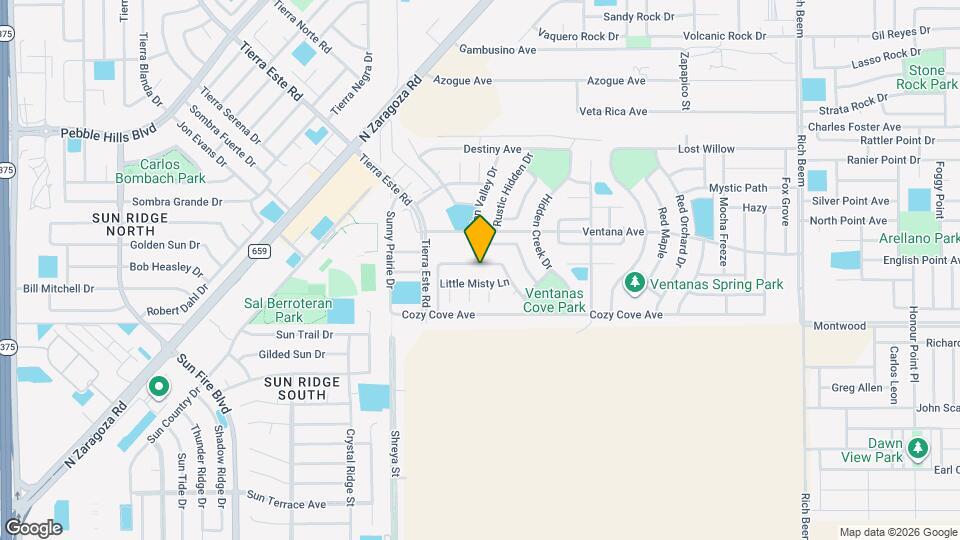 3148 Blue Dirt Cir Map and Location Details