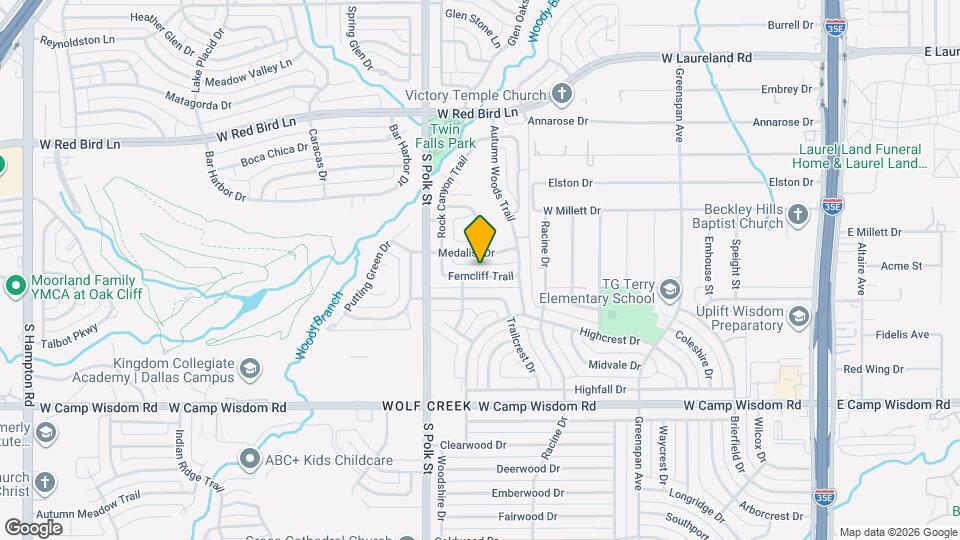 937 Ferncliff Trail Map and Location Details