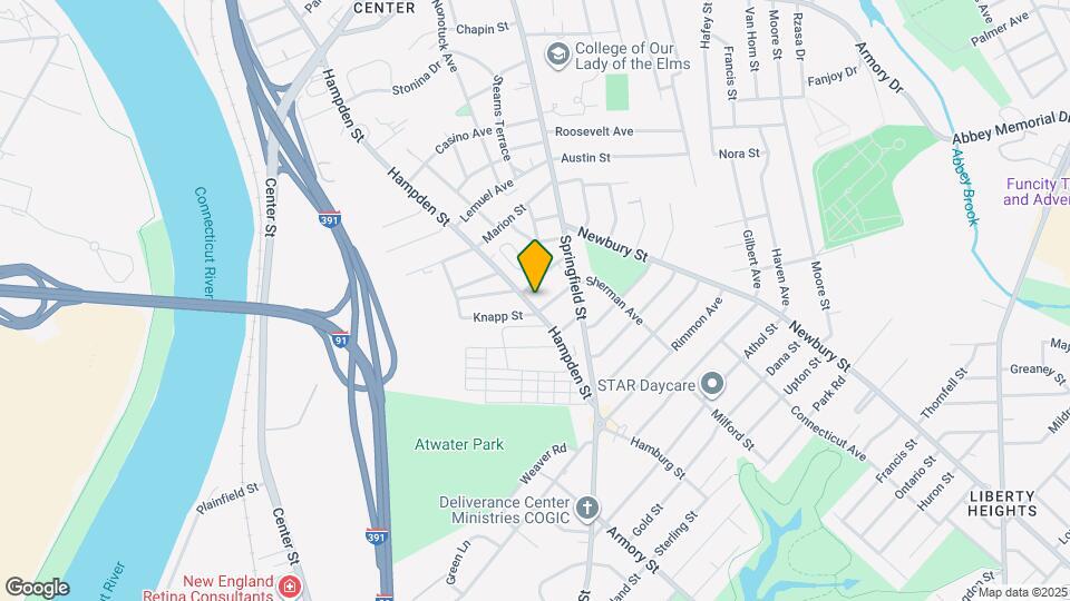 341 Hampden St Map and Location Details