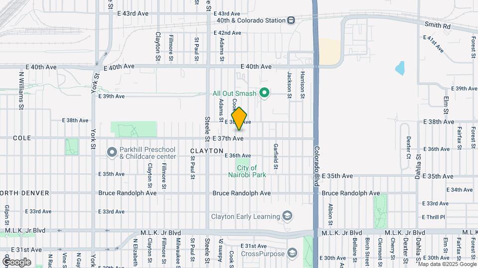 3710 Cook St Map and Location Details