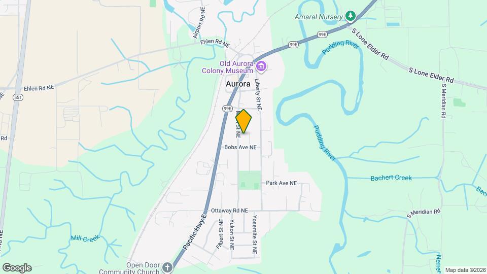 21326 Main St NE Map and Location Details